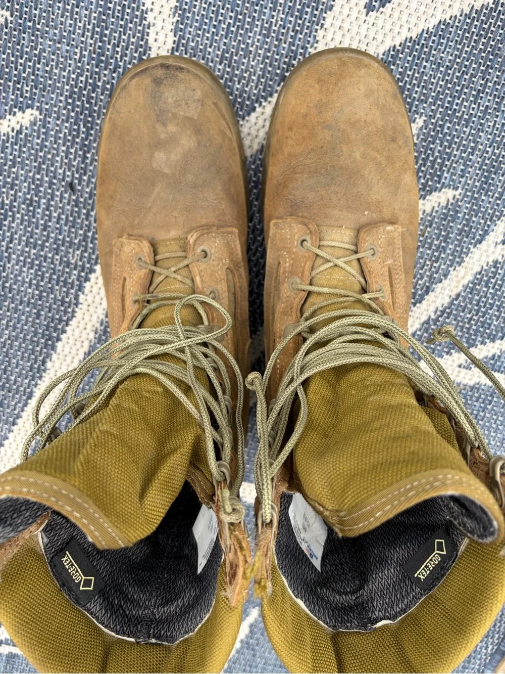 Men's Belleville 8” 500 USMC Waterproof Combat Boots
